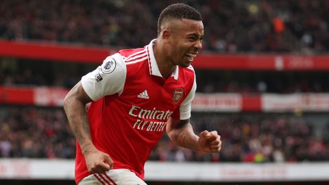 Gabriel Jesus no marcaba desde octubre de 2022 con el Arsenal.