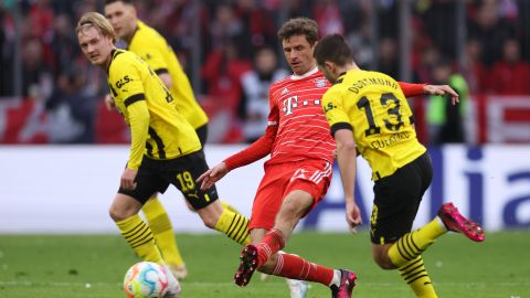 Thomas Mueller se adjudicó un doblete.