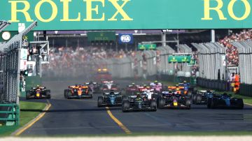 El GP de Australia estuvo enmarcado por los accidentes. / Foto: Getty Images
