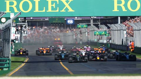 El GP de Australia estuvo enmarcado por los accidentes. / Foto: Getty Images