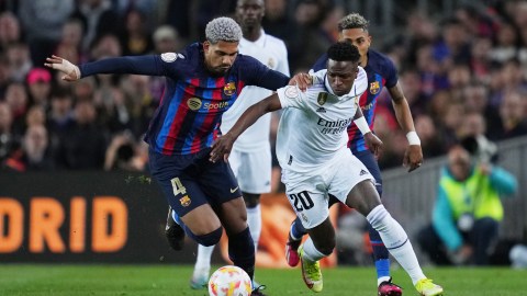 El Real Madrid y el Barcelona se enfrentaron por la vuelta de la semifinal de la Copa del Rey. / Foto: Getty Images