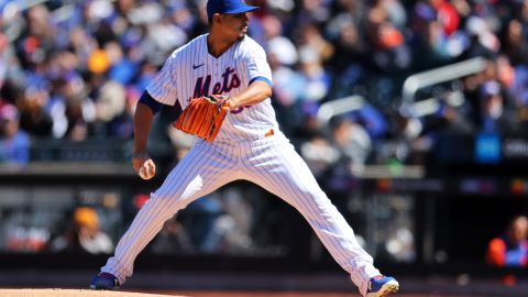 Carlos Carrasco lanzador de los New York Mets.