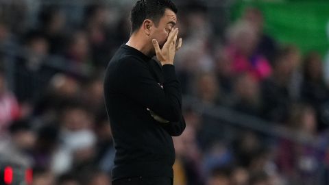 Xavi Hernández lamentó el empate ante el Girona.