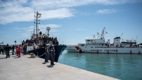 cocaína en el mar de Sicilia
