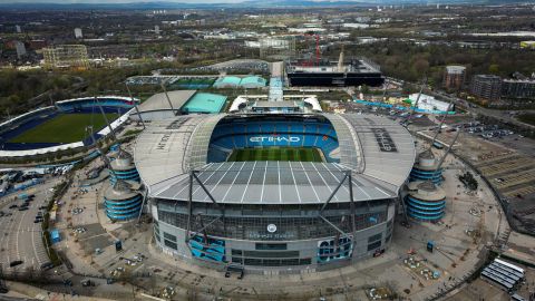 Etihad Stadium.