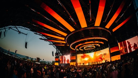 Uno de los escenarios del Festival Coachella 2023.