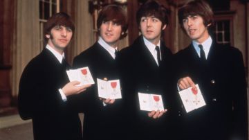 La banda estaba conformada por Ringo Starr, John Lennon, Paul McCartney y George Harrison.