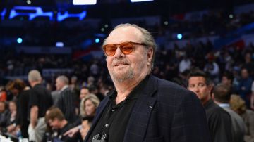 Jack Nicholson en el NBA All-Star Game 2018.
