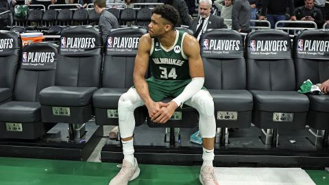 Giannis Antetokounmpo, jugador de los Milwaukee Bucks.