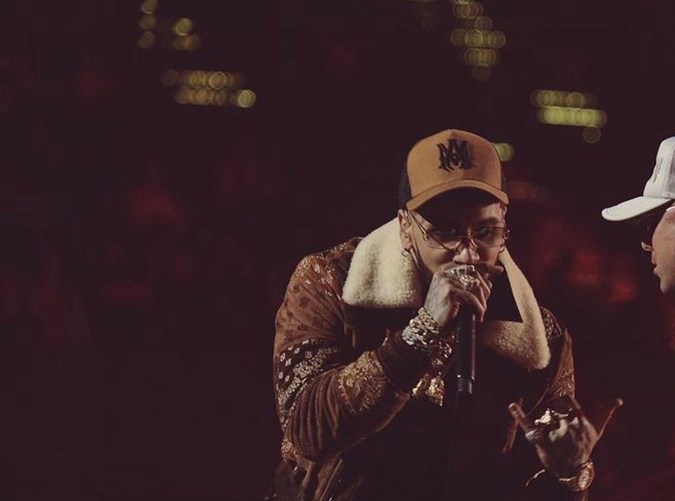 Anuel AA y Wisin en los Latin AMAs 2023