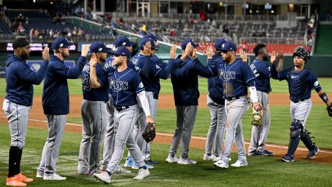 Los Tampa Bay Rays son el único equipo invicto en la MLB.