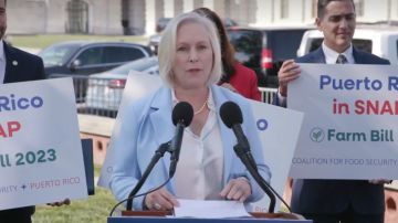 Kirsten Gillibrand encabeza los esfuerzos en el Senado para lograr paridad de fondos SNAP en Puerto Rico.