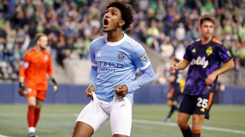 Talles Magno anotó el gol para el New York City FC.