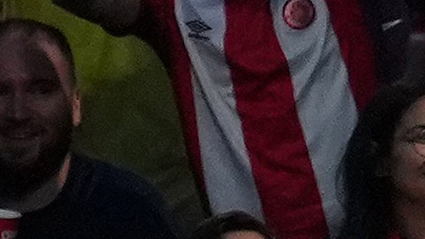 Valentín 'Taty' Castellanos, celebra uno de sus goles ante el Real Madrid.