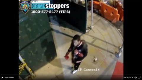 Sospechoso captado en video.