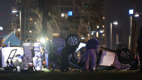 Shooting and ramming attacks in Tel Aviv