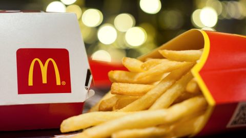 papas fritas de McDonald's