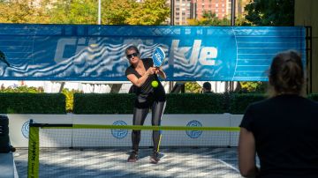 New,York,Ny,Usa-october,12,,2022,Pickleball,Players,In,Hudson