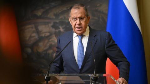 El ministro de Exteriores de Rusia, Serguéi Lavrov.