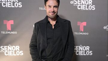 Alejandro López en la presentación de la octava temporada de "El Señor De Los Cielos" (Telemundo), que estrena el próximo 17 de enero en Estados Unidos/México, 12 de enero 2023.