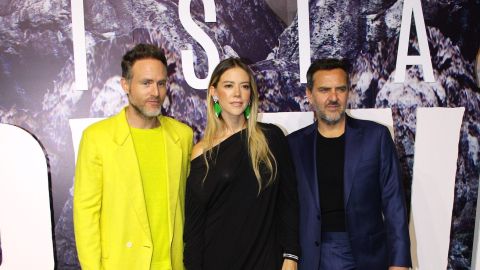 Fernanda Castillo, Erik Hayser y Flavio Medina encabezan la serie "Isla Brava" (Vix +) que presentó a su elenco estelar durante el estreno previo de la serie.