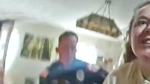 Jamie Feith estaba armada con un cuchillo.