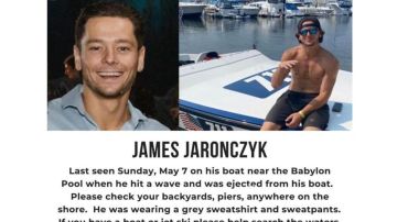 Cartel de búsqueda de James Jaronczyk.