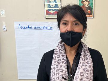 La inquilina mexicana Julia Cabrera, quien vive en Jackson Heights, asegura que la renta ya la tiene ahorcada