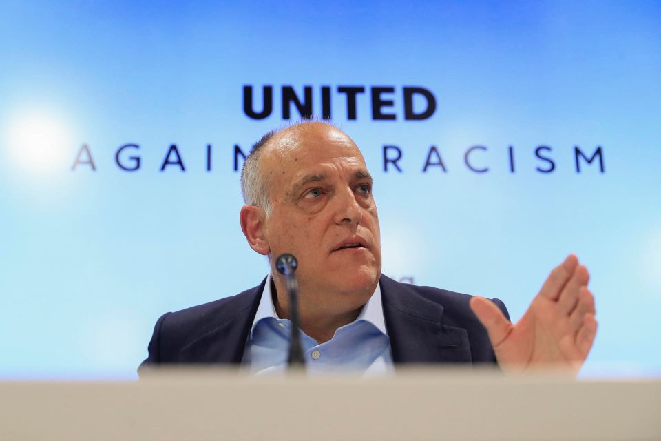 Javier Tebas Vows to “Eradicate” Racism in LaLiga with Enhanced Powers: A Six-Month Plan
