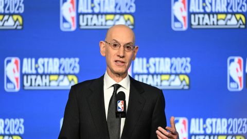 Adam Silver, comisionado de la NBA.