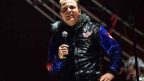 Desde hace años, Cristian Castro radica en Argentina