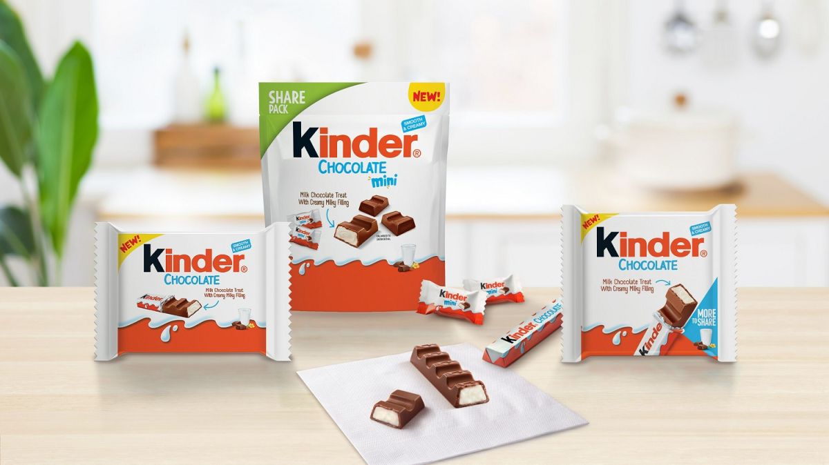 Kinder Chocolate, creado por primera vez hace 55 años en Italia, al fin se venderá en Estados Unidos.