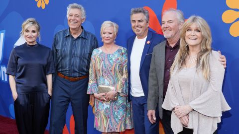 Reencuentro de parte del elenco de 'The Brady Bunch'.