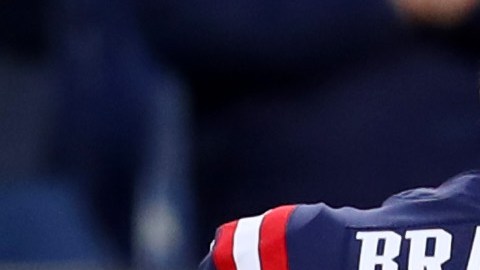 Tom Brady junto a Robert Kraft.