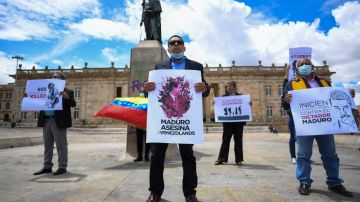 COLOMBIA-VENEZUELA-ICC-PROTEST