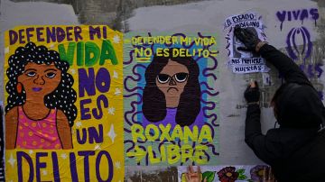 Protesta para pedir liberación de Roxana Ruiz en México