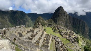 Vista general a las ruinas de Machu Picchu.