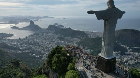 El Cristo Redentor de Río de Janeiro se apagó en solidaridad con Vinícius Jr.