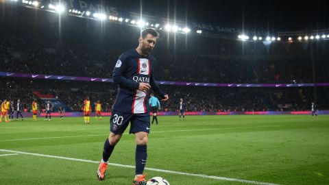 Messi llegó al PSG en la temporada 2021/22.