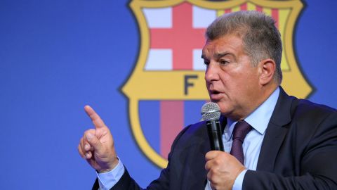 Joan Laporta, presidente del FC Barcelona.