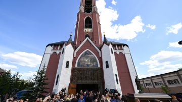 Rusia dice que Estados Unidos acusa sin fundamento a su país de intentar dividir a la Iglesia ortodoxa rusa.
