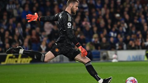 De Gea concedió un gol que representó la derrota del United.