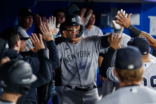 Imparable: Aaron Judge conectó dos jonrones para liderar a Yankees sobre Blue Jays [Video]