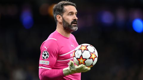 Scott Carson  en el partido entre el Manchester City y el Sporting CP por Champions League.