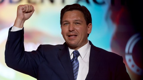 El gobernador de Florida, el republicano Ron DeSantis.