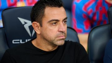 Xavi Hernández, entrenador del FC Barcelona.