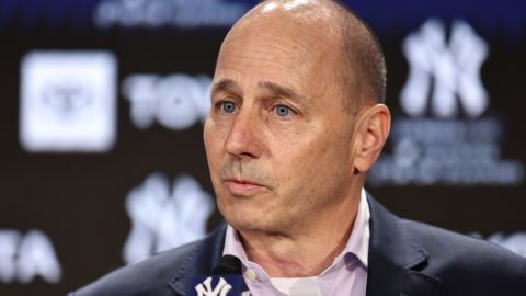 Brian Cashman, gerente general de los New York Yankees.