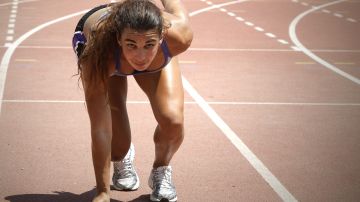 Gretta Taslakian atleta olímpica.