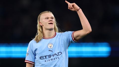 Erling Haaland, jugador del Manchester City.