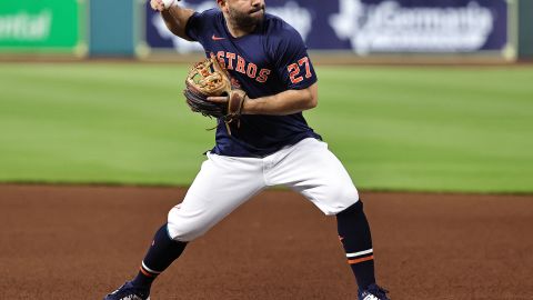 José Altuve, jugador de los Houston Astros.